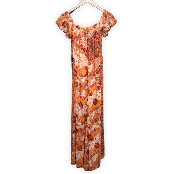 NWT Free People Carmen Wide Leg Off the Shoulder Jumpsuit XS - Picture 7 of 13